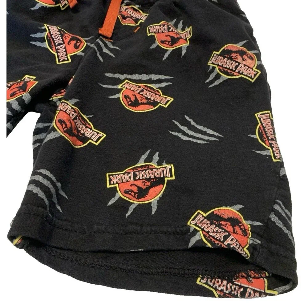 Jurassic Park Boys Youth Pajama Lounge Shorts 10/11 Dinosaur
